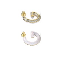 Aretes Guess Para Mujer JUBE05436JWYGWHT/U