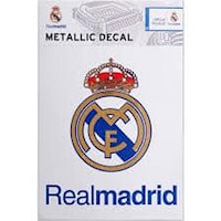 STICKER - REAL MADRID METALLIC DECALS