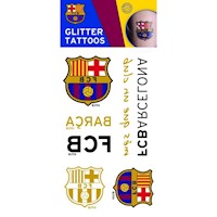 TATUAJE - BARCELONA SINGLE SHEET GLITTER TATTOO