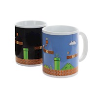 TAZA QUE CAMBIA CON CALOR DE SUPER MARIO BROS