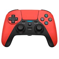 Mando para PS4 Diseño p5 Rojo con Negro