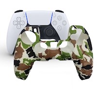 Funda para Mando PS5 Dualsense Blanco Militar Camuflado