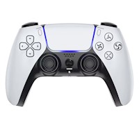 Mando para PS5 Blanco Alternativo Inalámb Háptica Adaptativos Mod A