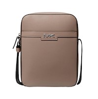 Morral para Hombre Michael Kors Cooper Flight Bag - Camel