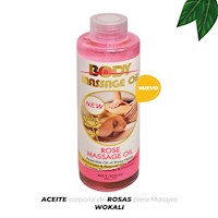 Aceite Corporal de Rosas para Masajes