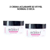 2 Crema Aclarante B3 vit Piel Normal o Seca