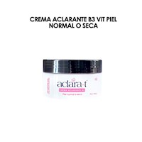 Crema Aclarante B3 vit Piel Normal o Seca