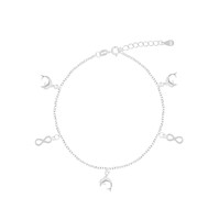 Tobillera Infinito Plata 925