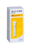 Accu-Chek Lancetas Soft Clix - Caja 25 UN