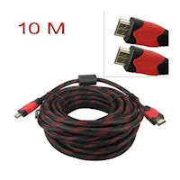 Cable Hdmi Enmallado 10 Metros Full Hd 1080p