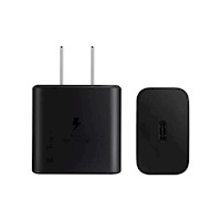 Cargador Samsung 25W Carga Rápida A13 /A12 /A14 Solo Adaptador - Negro