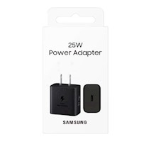 Cargador Samsung 25W Carga Rápida Note 20/Note 20 Ultra Solo Adaptador - Negro