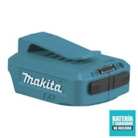 Adaptador fuente d/Alimentac. 18V LXT c/2 Puertos USB Makita