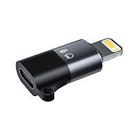 Adaptador OTG Type C a Lightning para Iphone (Audio y Carga)