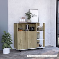 MUEBLE DE COCINA BI-COLOR 2 PUERTAS - DUNA / BLANCO | TUHOME