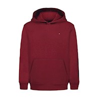Polera con Capucha Niño Tommy Hilfiger Rojo