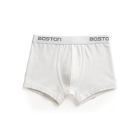 Boxer Corto Boston Kids Blanco