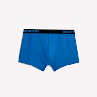 Boxer Corto Boston Kids Azul Italiano