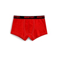 Boxer Corto Boston Kids Rojo