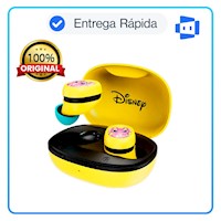Audífono con micrófono Xtech True Wireless Stitch Bluetooth  Amarillo