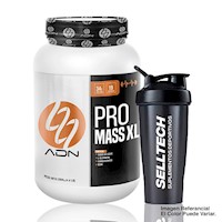 Proteína Adn Pro Mass XL2kg Chocolate + Shaker