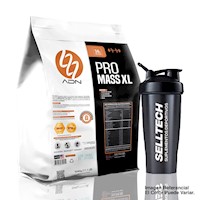 Proteína Adn Pro Mass XL 3kg Chocolate + Shaker