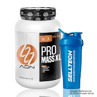 Proteína Adn Pro Mass XL 2kg Vainilla + Shaker