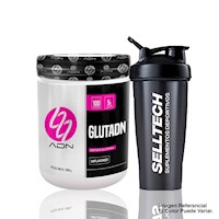 Glutamina Adn GlutAdn 500gr + Shaker