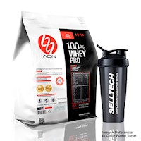 Proteína Adn 100% Whey Pro 3kg Chocolate + Shaker