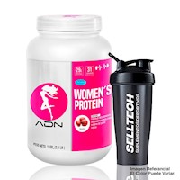 Proteína Adn Women Protein 1.1kg Chocolate + Shaker