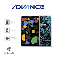 Tablet Advance Prime PR6172 8" Android 9 Go 3G Dual Sim 16GB Almacenamiento