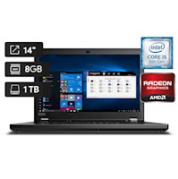 Lenovo ThinkPad L490 14" Core i5-8265U 8GB 1TB AMD Radeon 535 W10Pro 20Q6S0T000