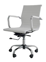 SILLA DE OFICINA ERGOCLASS AGNETA GERENTE BLANCO