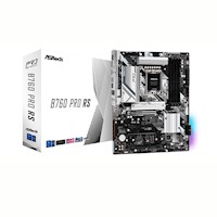 PLACA MADRE ASROCK B760 PRO RS LGA 1700 Soporta 13.ª y 12.ª generación 4DDR5 HDMI DP ATX