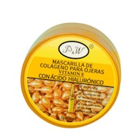 Mascarilla de Colàgeno para Ojeras Vitamina E con ácido hialurónico en pote