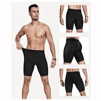 Short deportivo de compresión para hombres calentador licrado Fitness Futbol Gym