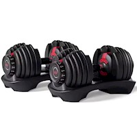 Par de Mancuernas Ajustable de 2.5 a 24 kg Pesas para entrenar Dumbells