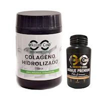 Colágeno Hidrolizado 300gr + Aguaje Premium 100 Cápsulas