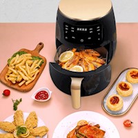 Freidora Aire Airfryer Digital 6 Litros Sin Aceite