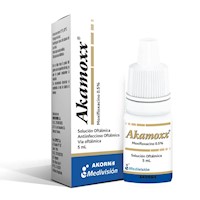 Akamoxx 0.5% Solución Oftálmica