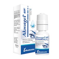 Akwagel Free 1% Solución Oftálmica