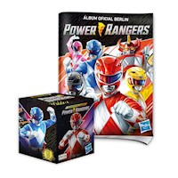 Power Rangers, 1 Álbum Tapa Blanda + 1 Cajita (50 Sobres)