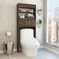 ORGANIZADOR DE BAÑO MADRID 2 PUERTAS - COÑAC | TUHOME