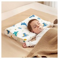 Almohada Infantil Ergonómica Viscoelástica con Funda