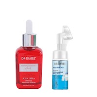 Serum Alpha Hydroxy Acid AHA-BHA + Desmaquillador de hialuron - Dr Rashel