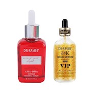 Serum Alpha Hydroxy Acid AHA-BHA + Serum gold 99% Vip - Dr Rashel