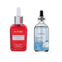 Serum Alpha Hydroxy Acid AHA-BHA + Serum Hialuronico - Dr Rashel