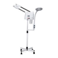 Vaporizador de 2 Brazos Calor y Frío con Lámpara y Lupa LED