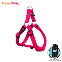 Arnés Para Perro Doco Signature Nylon S Rosa 1.5 X 45-63Cm