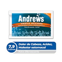 Andrews Triple Acción Polvo Efervescente